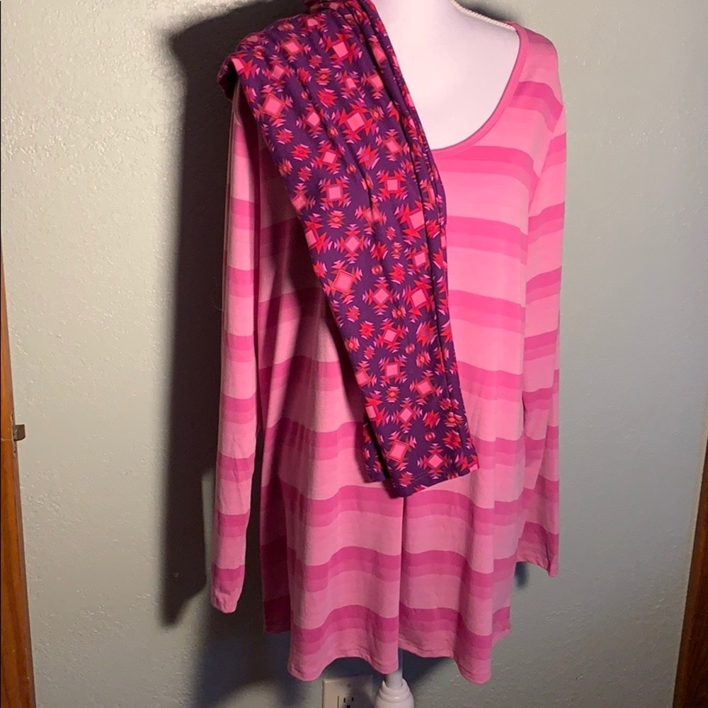 3Xl - LulaRoe 2 piece Outfit